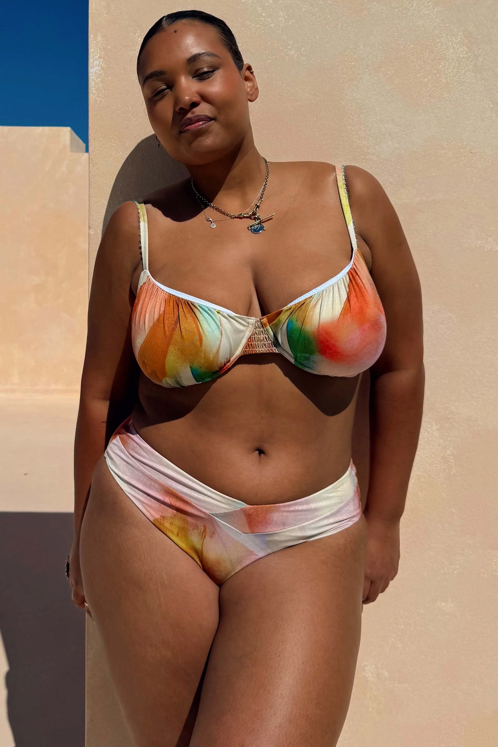 Abstract V Front Bikini Brief - Image 4
