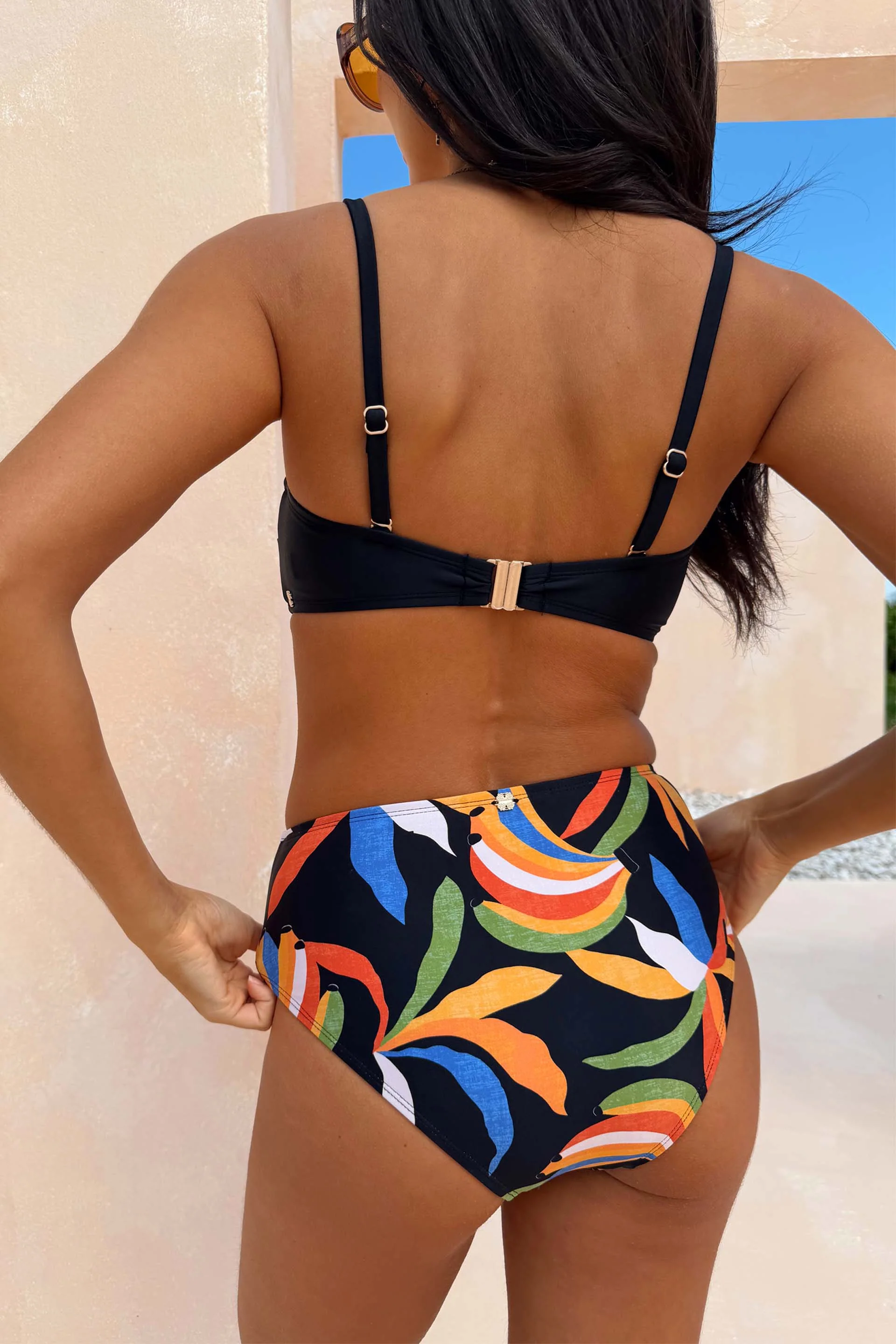 Banana High Waisted Bikini Bottoms - Image 7