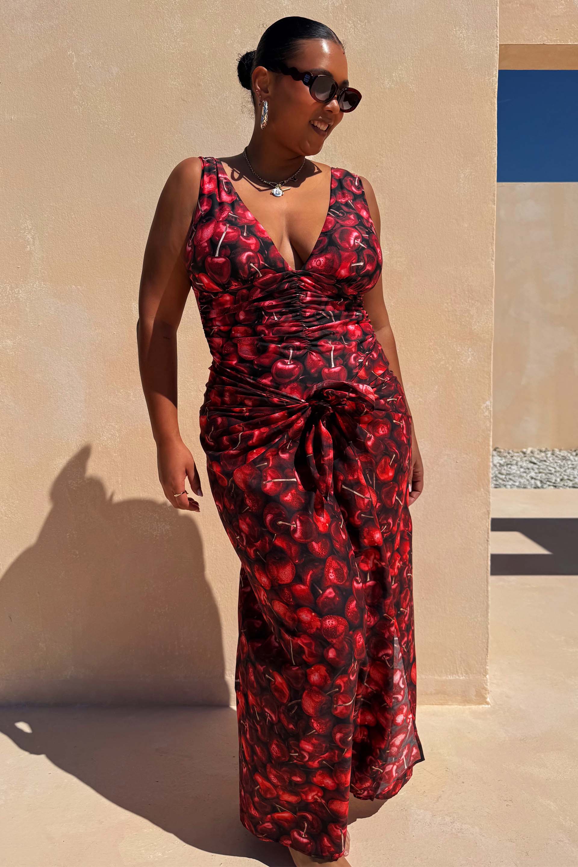 Black Cherry Sarong - Image 2