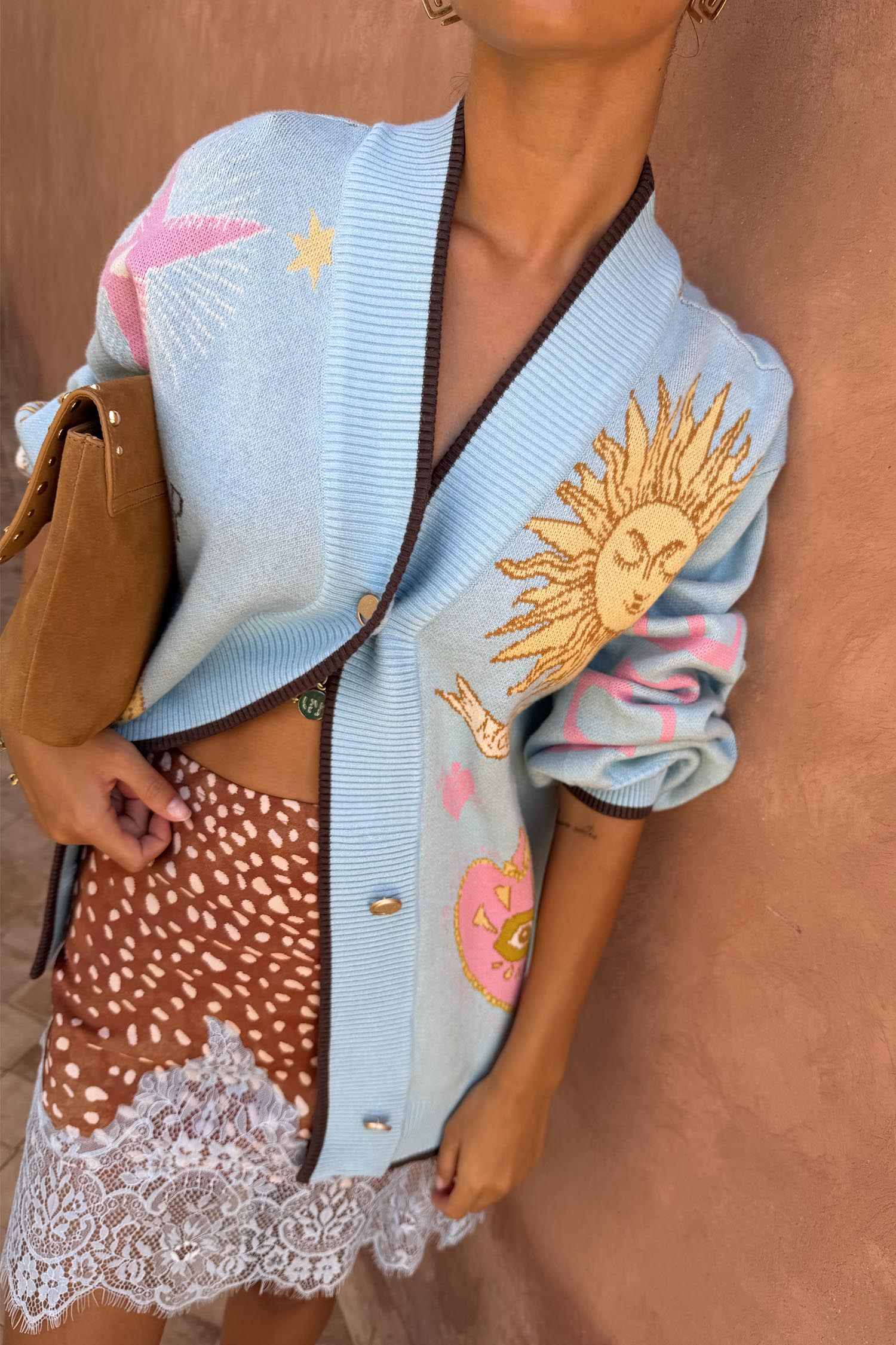 Blue Mystical Cardigan - Image 2