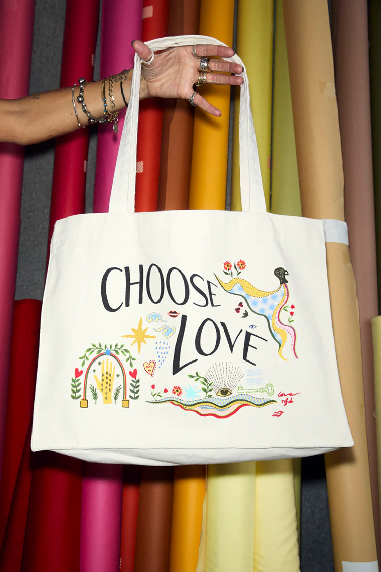 Choose Love Tote Bag - Image 4