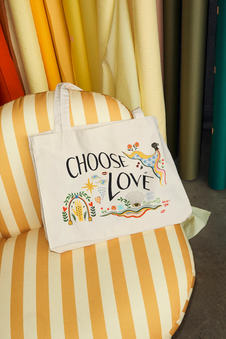 Choose Love Tote Bag - Image 6
