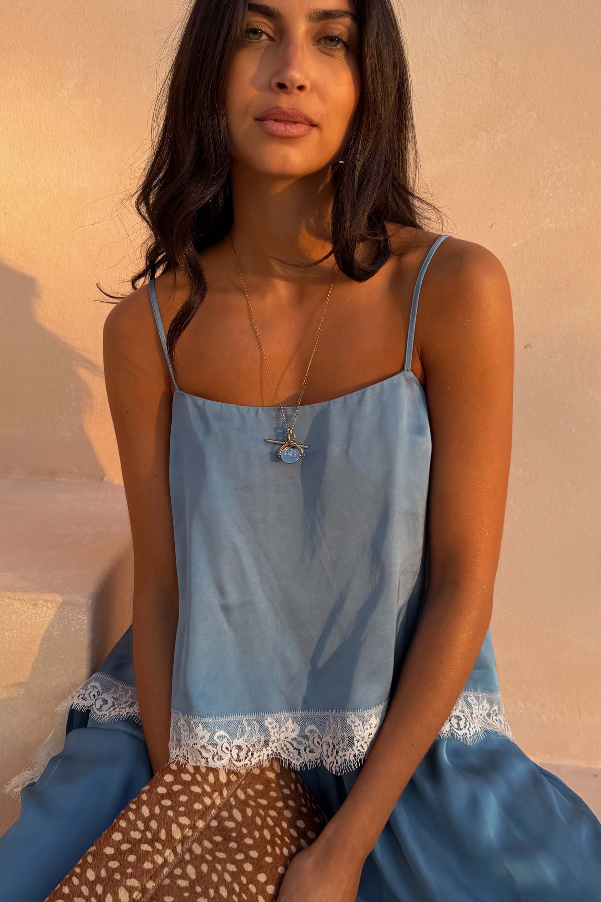 Deloris Thin Chain I Love You Necklace - Image 4