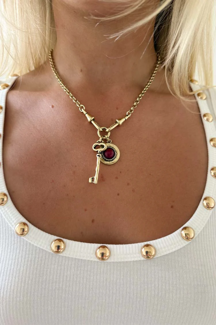 Deloris Key Necklace - Image 3