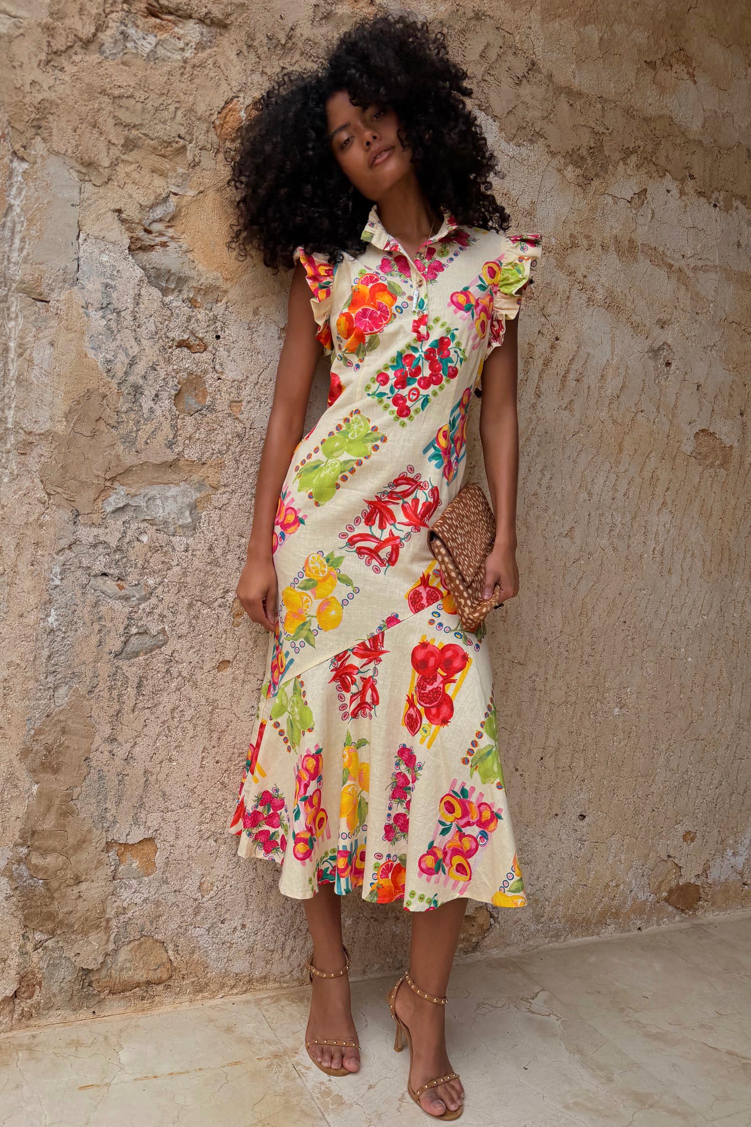 Fruit Stamps Remi Dress - Image 6