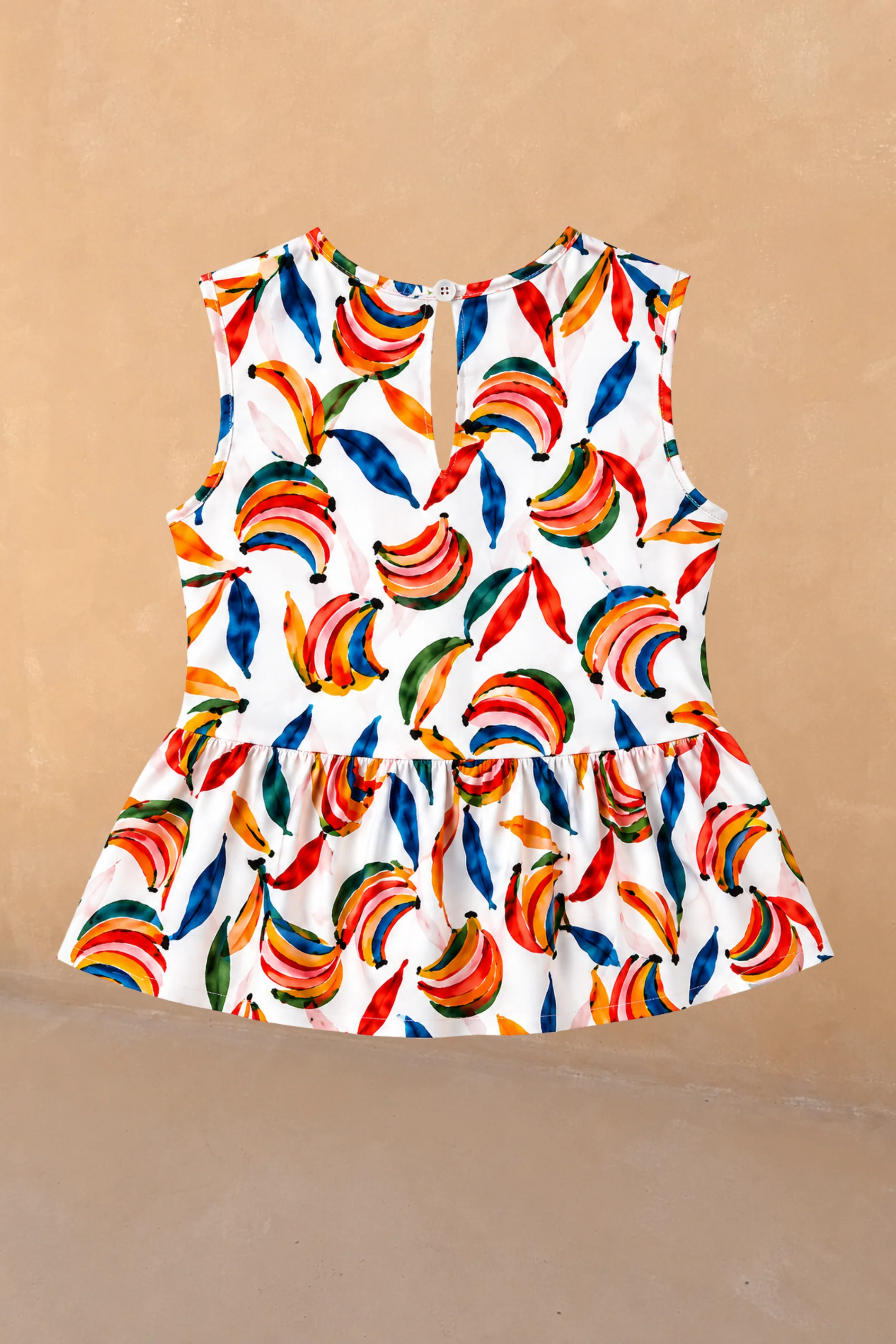 Girl's Banana Cotton Woven Set - Image 5