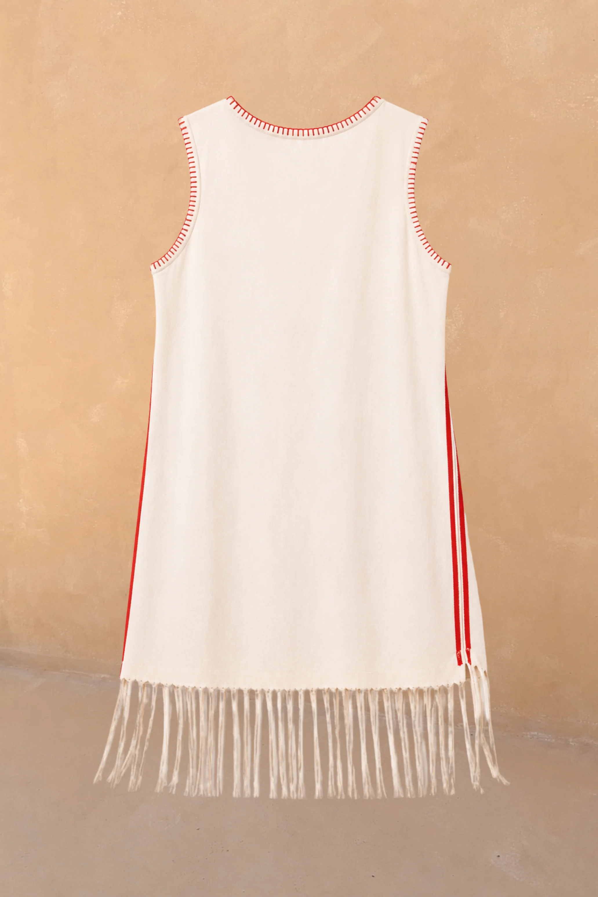 Girl's Banana Jersey Cotton Dress - Image 3