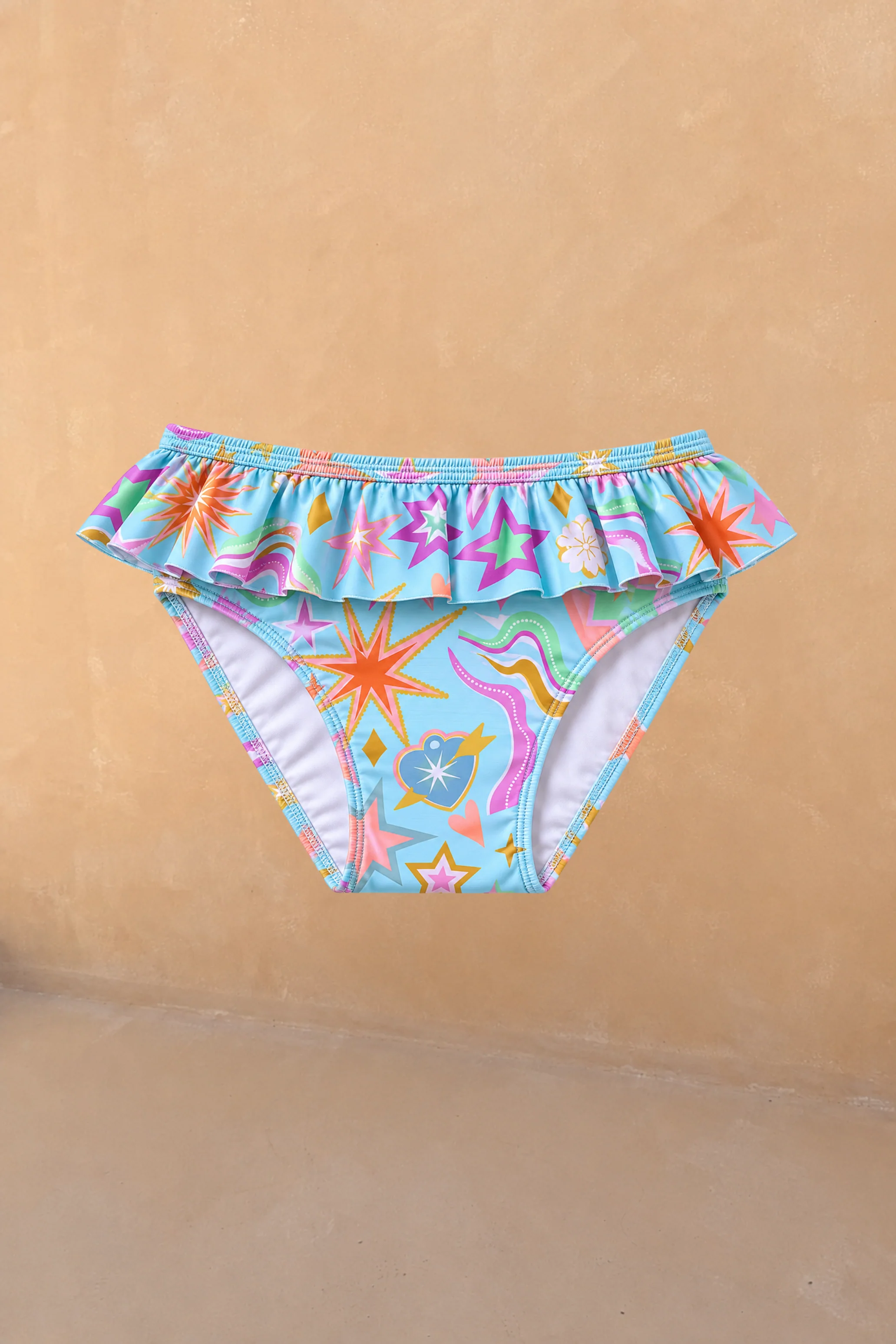 Girl's Starburst Crop Bikini Set - Image 4