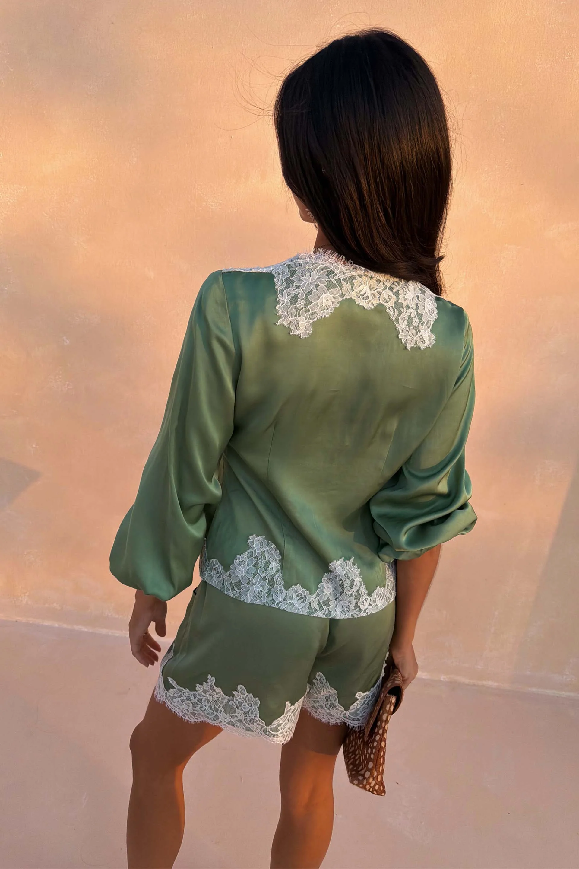 Green Lace Romi Top - Image 5