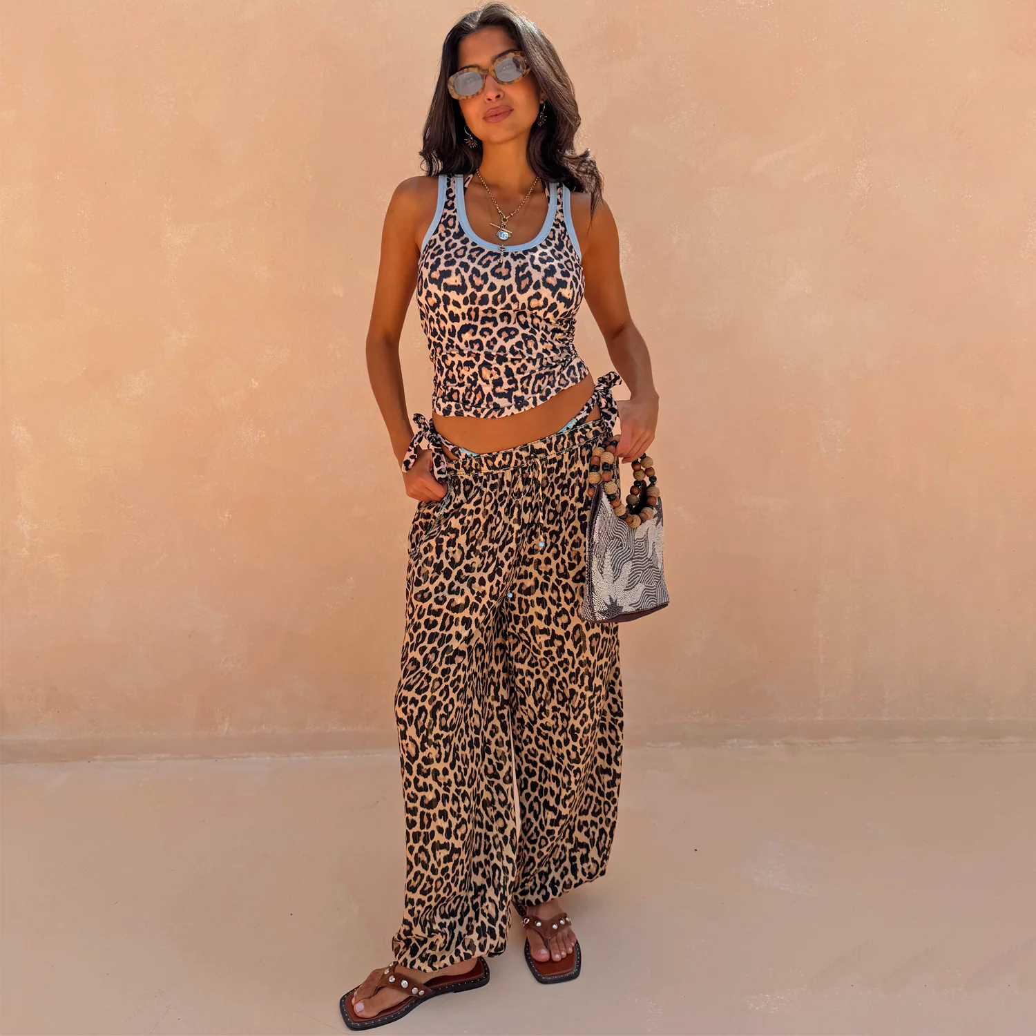 Leopard Balloon Trouser