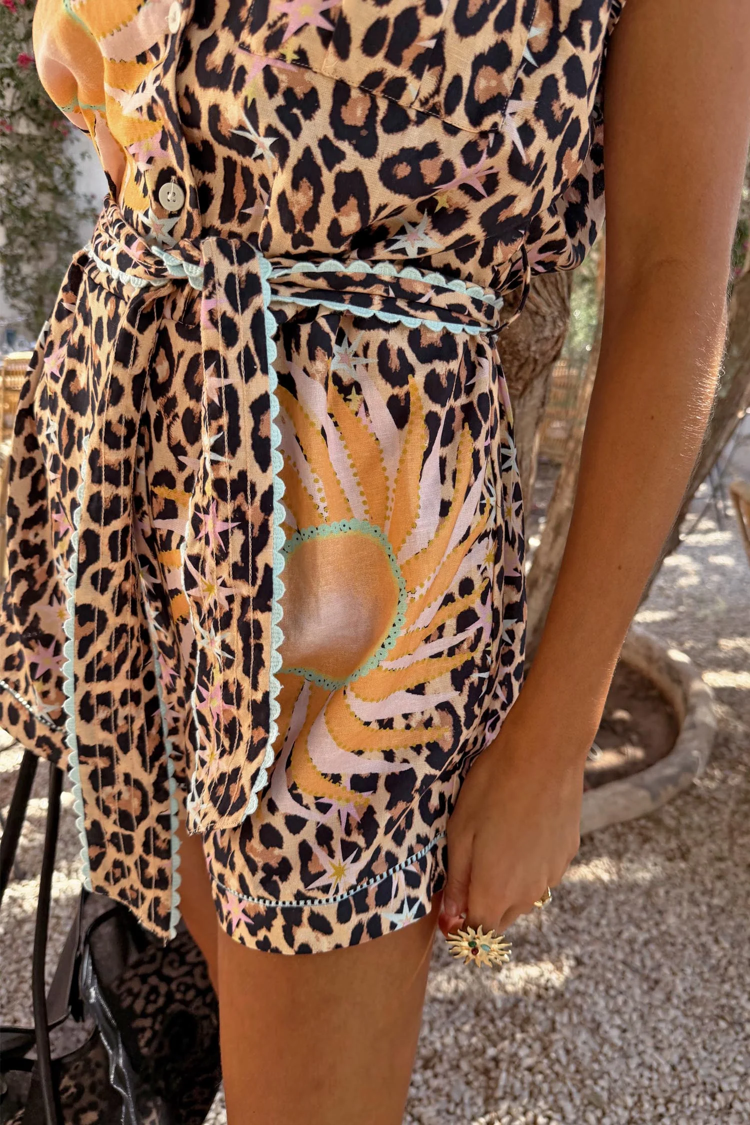 Leopard Print Playsuit - Image 7
