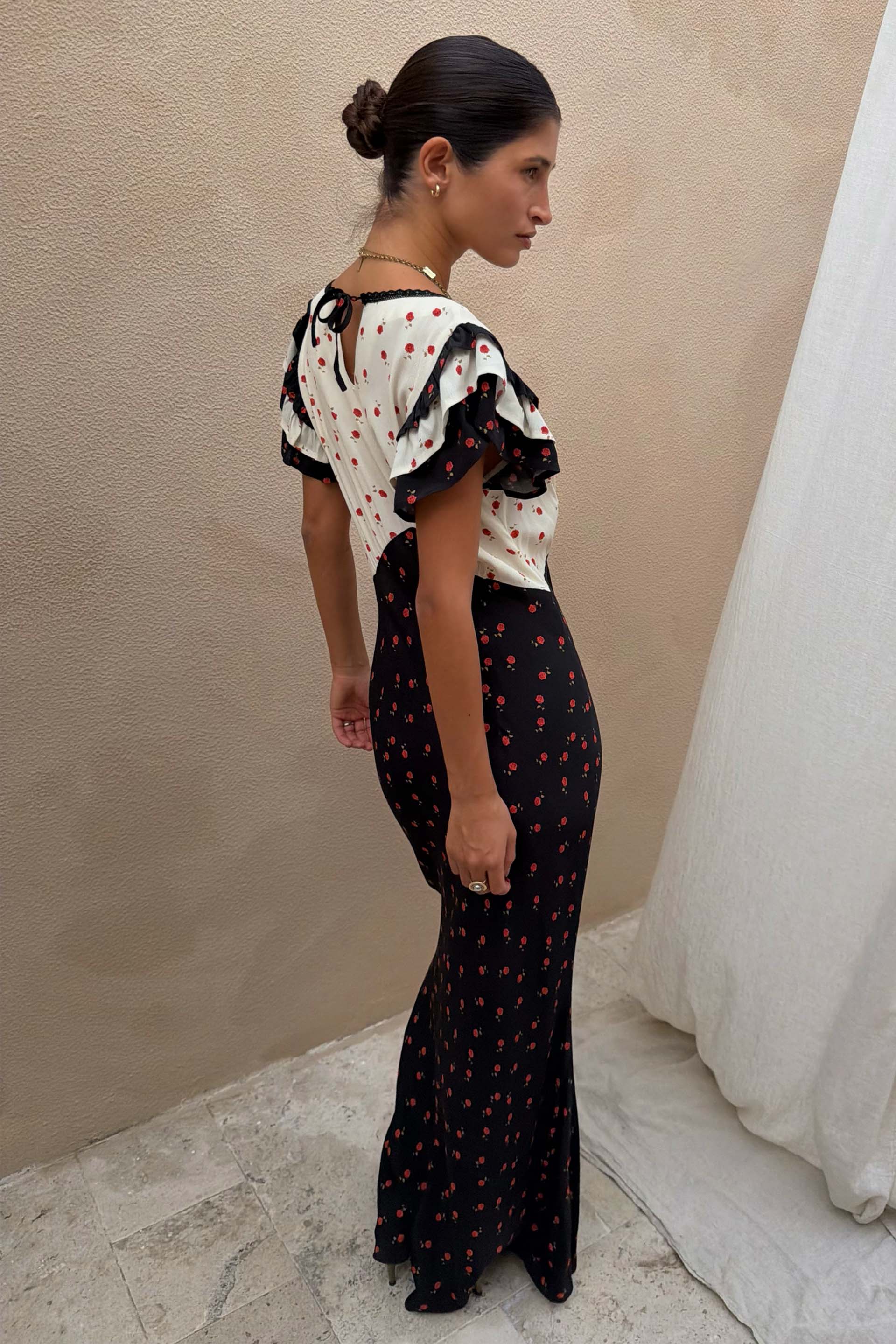 Mono Rose Betsy Midi Dress - Image 3