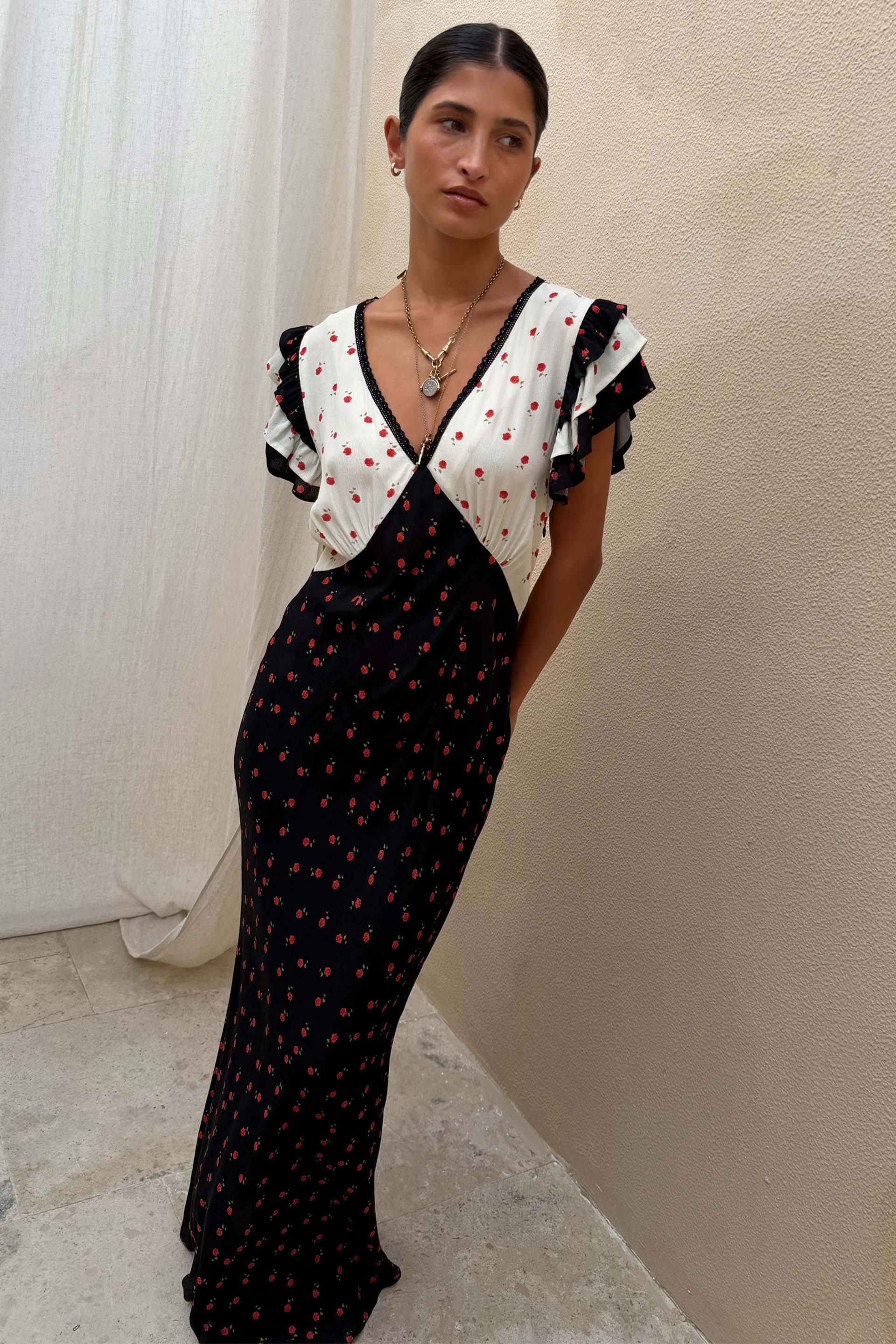 Mono Rose Betsy Midi Dress - Image 5