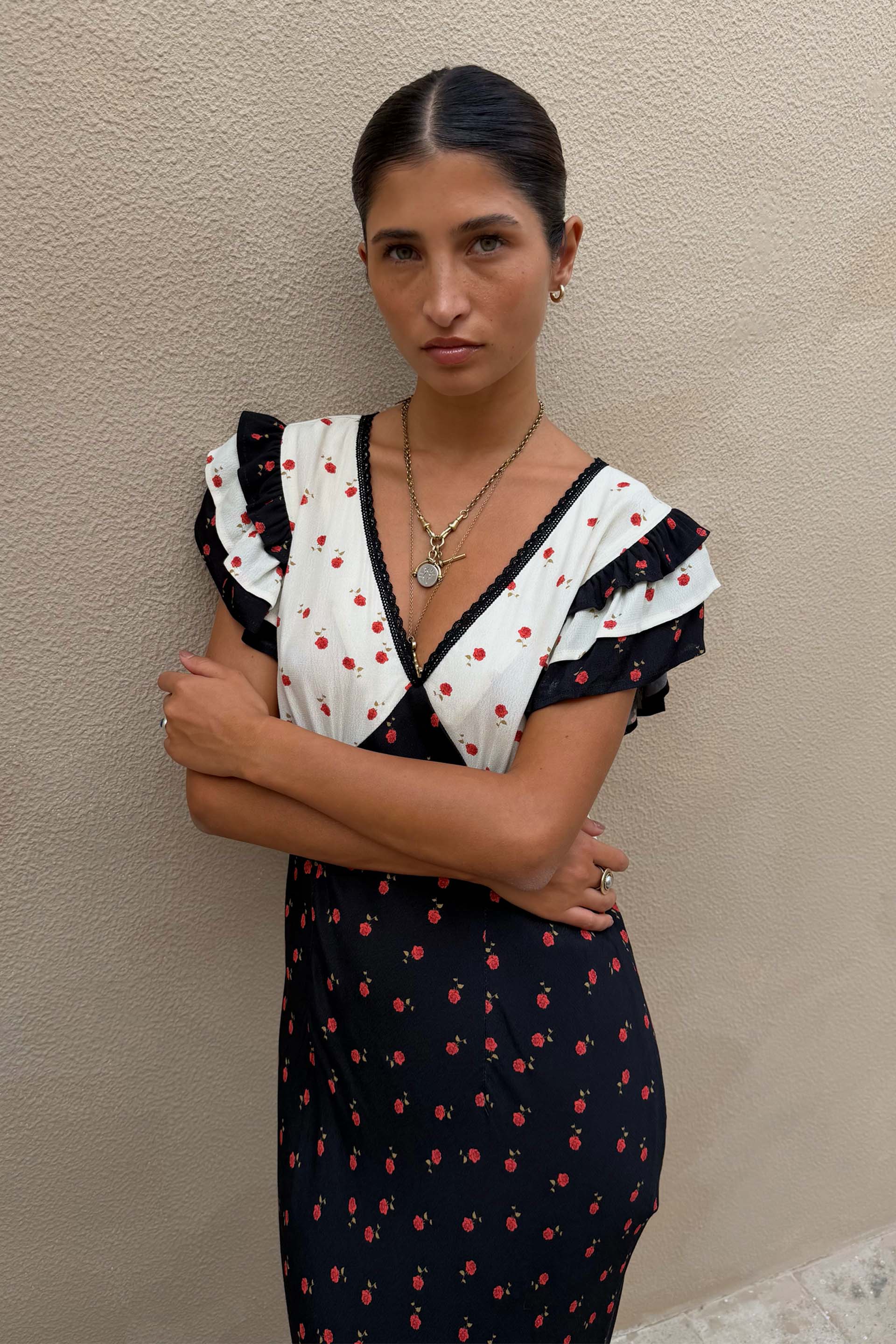 Mono Rose Betsy Midi Dress - Image 7