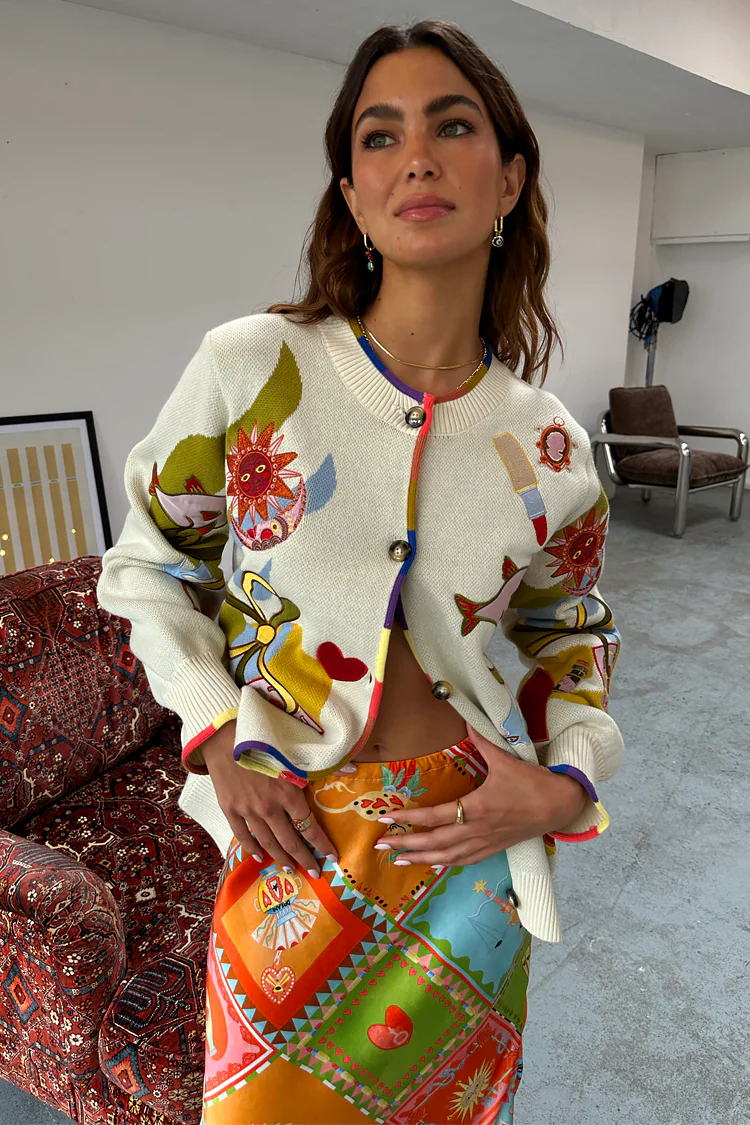 Multi Enchanted Cardigan - Image 2