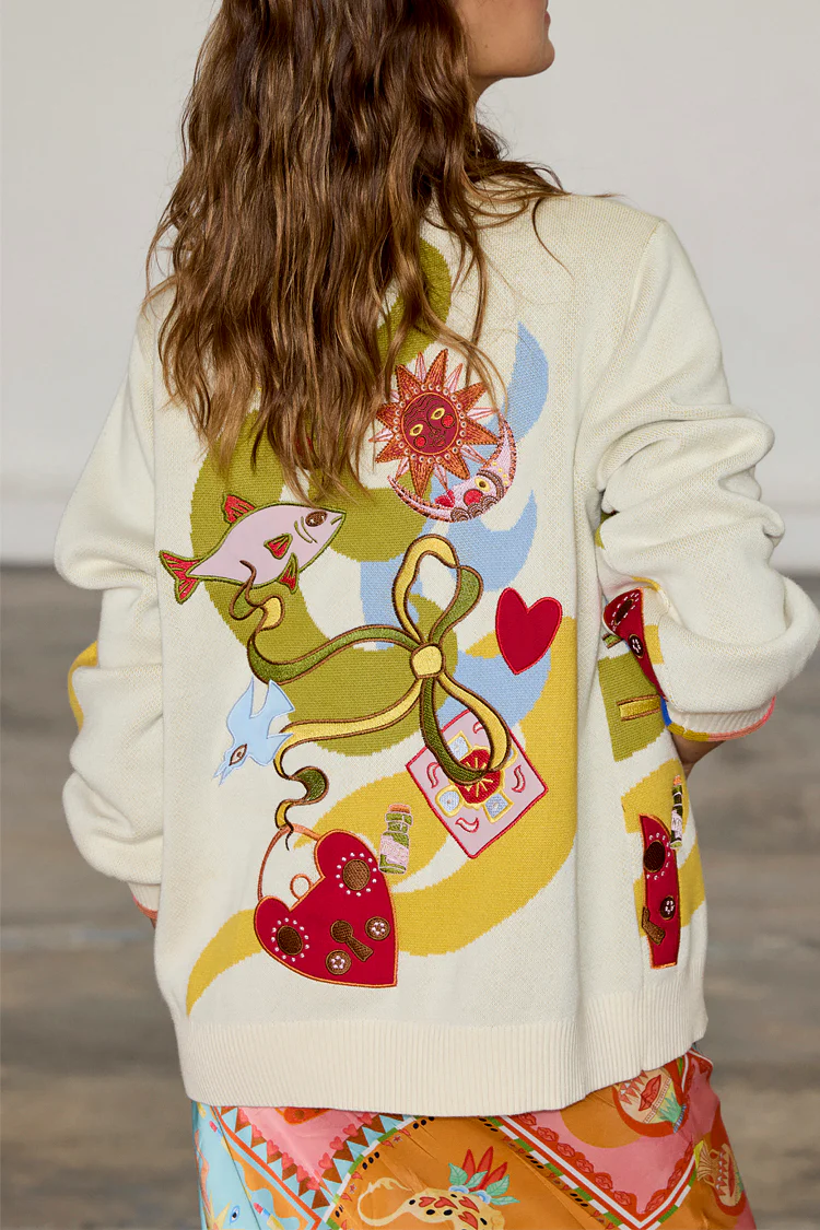 Multi Enchanted Cardigan - Image 3