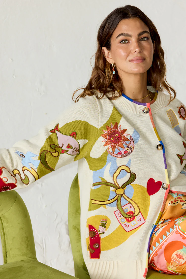 Multi Enchanted Cardigan - Image 7