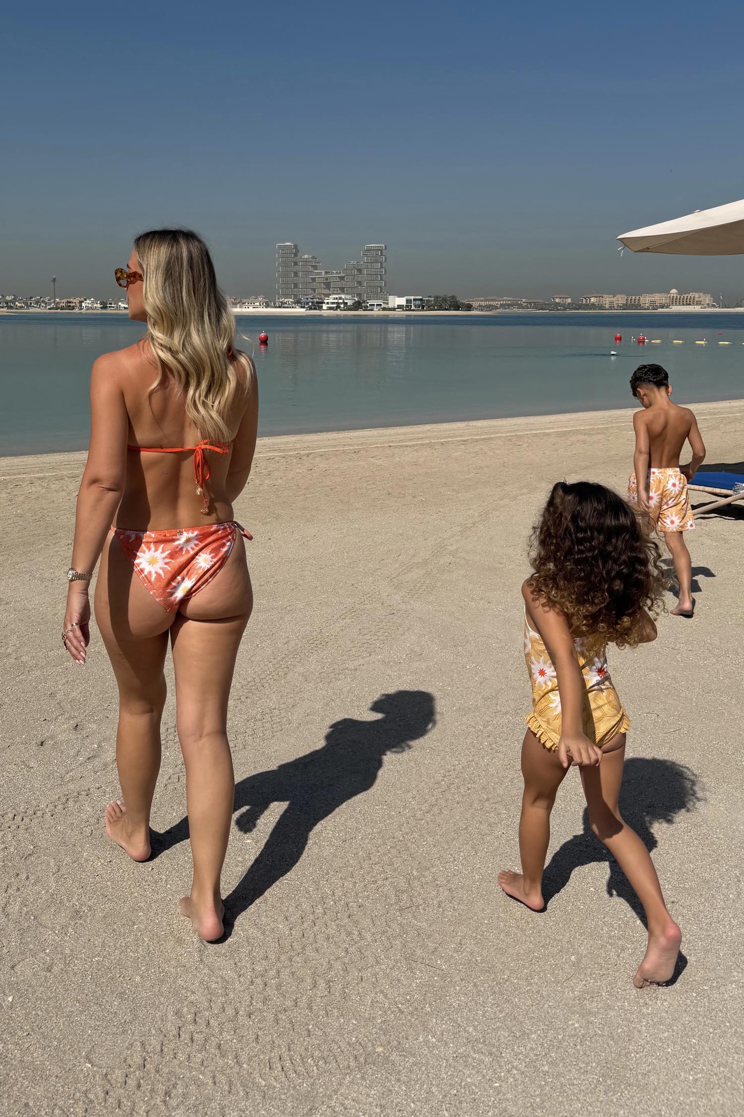 Orange Sun Tie Side Bikini Brief - Image 10