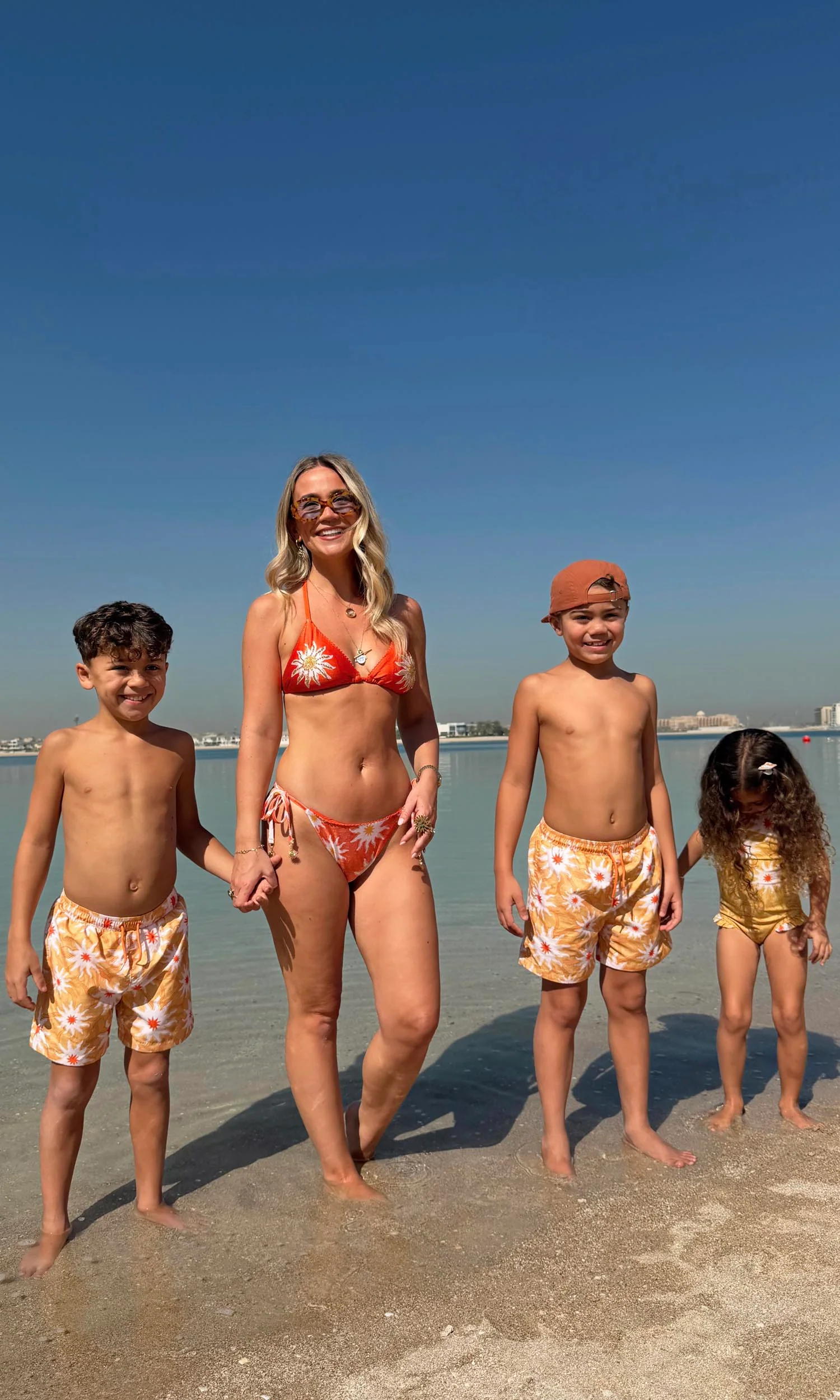 Orange Sun Tie Side Bikini Brief - Image 9