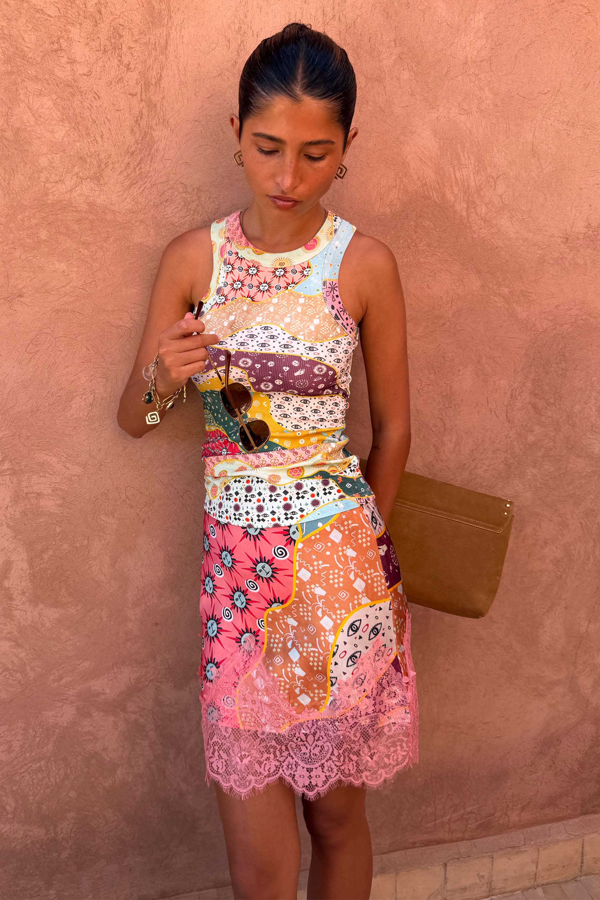 Pastel Morocco Mini Maeva Skirt - Image 6