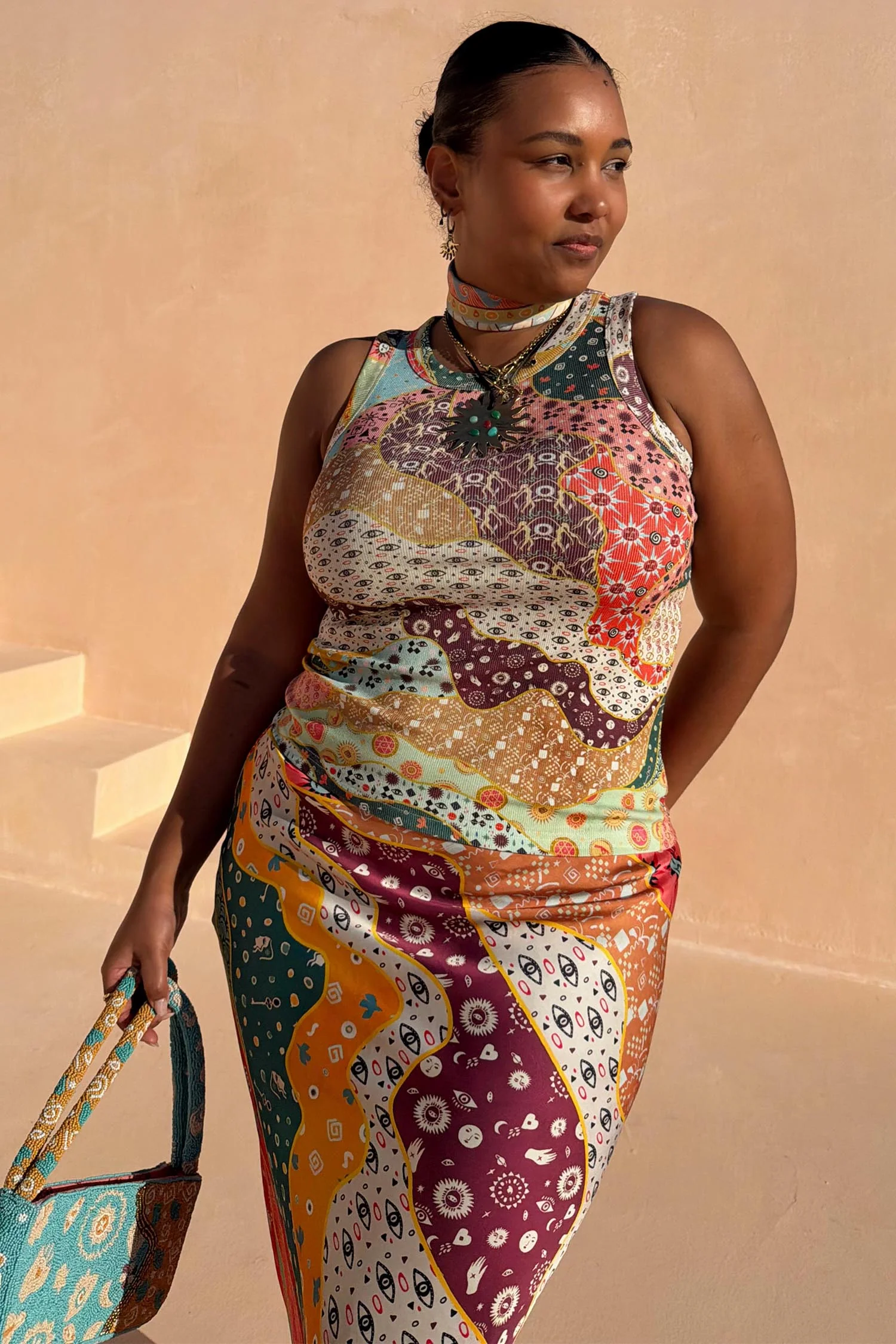 Pastel Morocco Rib Tank Top - Image 7