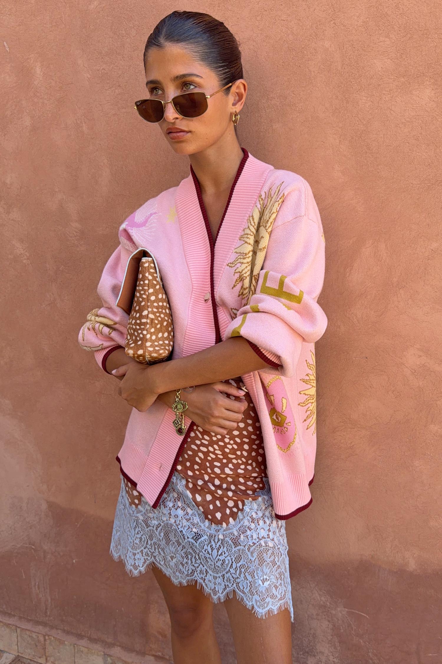 Pink Mystical Cardigan - Image 5