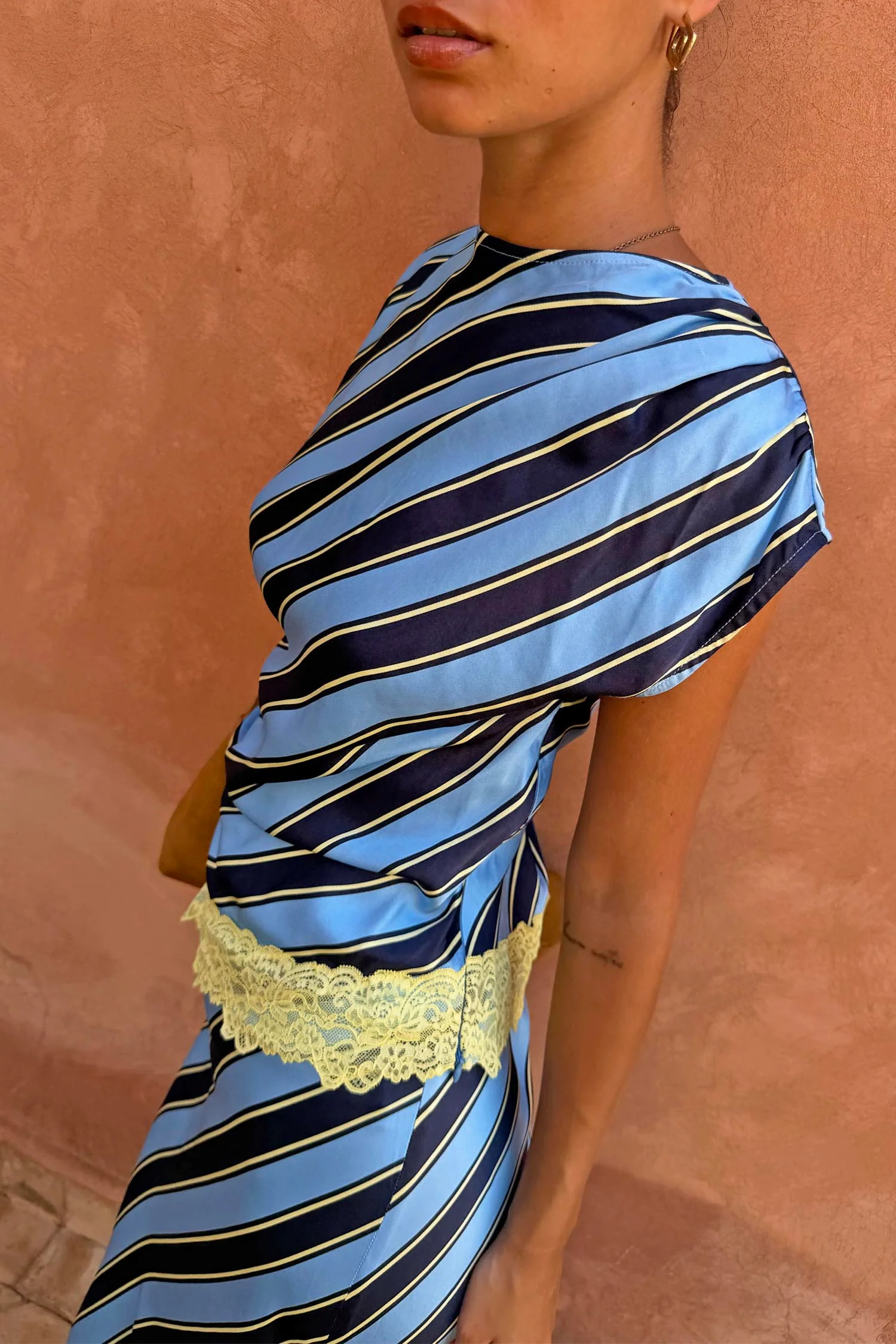 Stripe A-Symmetrical Top - Image 3