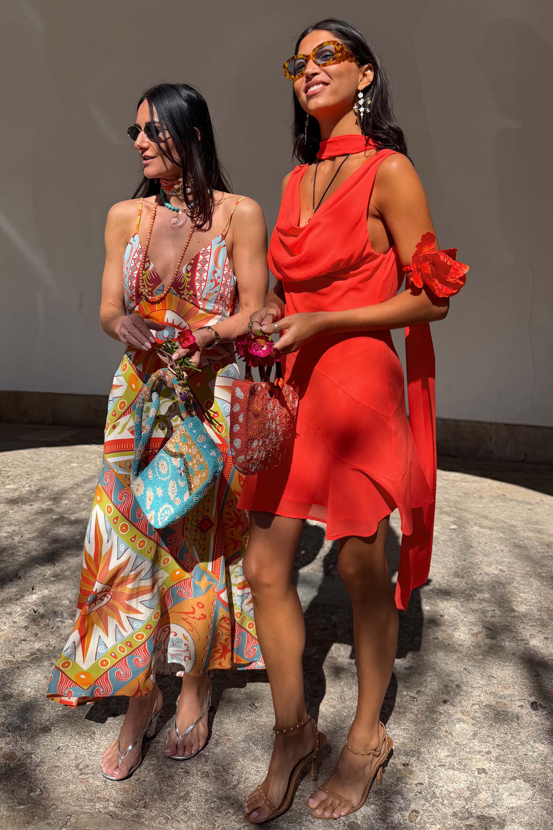 Tomato Mini Sophie Dress - Image 4