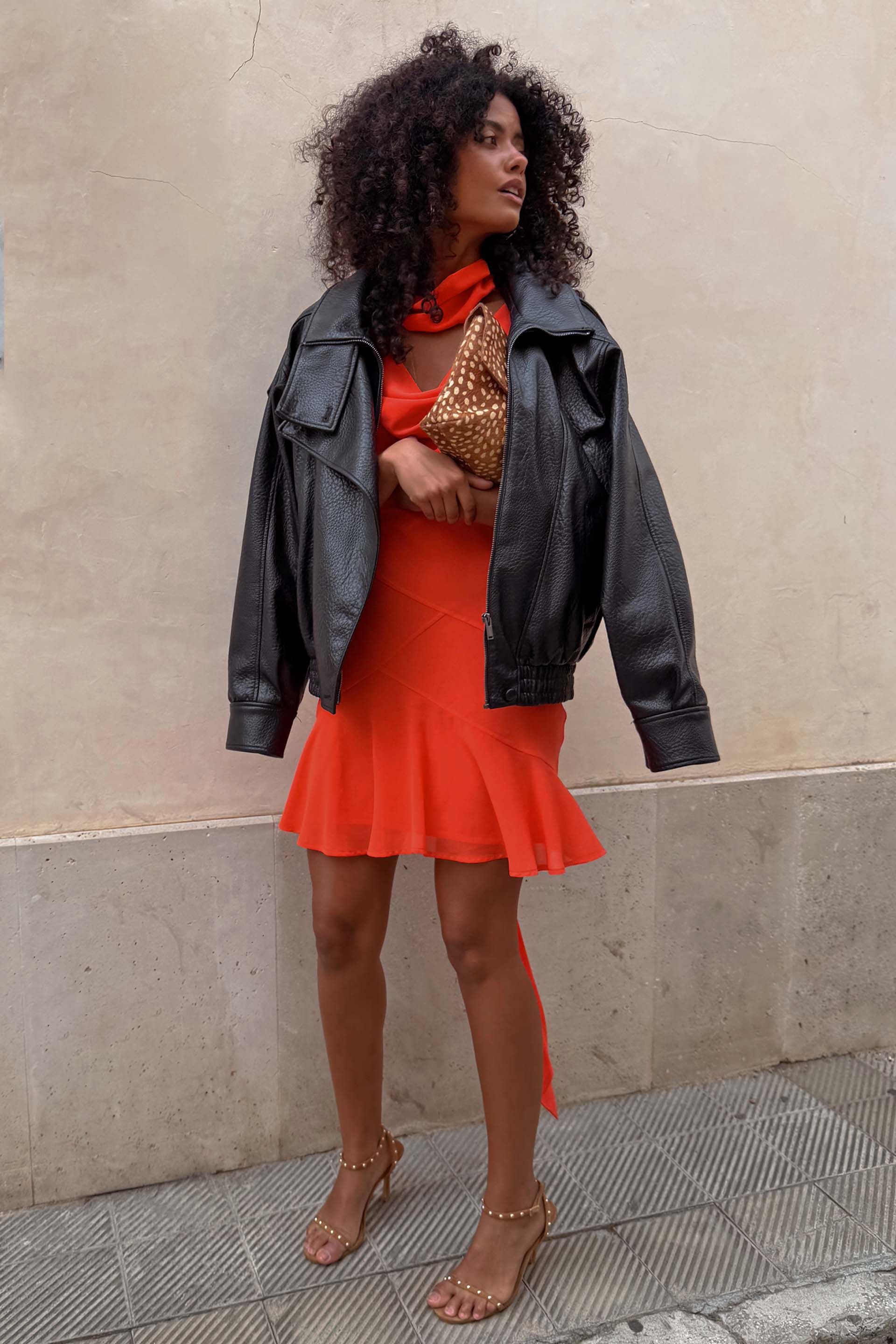 Tomato Mini Sophie Dress - Image 6
